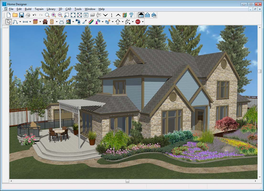 3d home and landscape design software free download